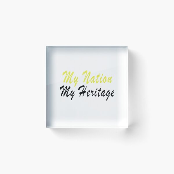 Item preview, Happy American Heritage Day My Nation My Heritage,gift idea for holiday,family,friend,granpa,grandma designed and sold by Mac Store.