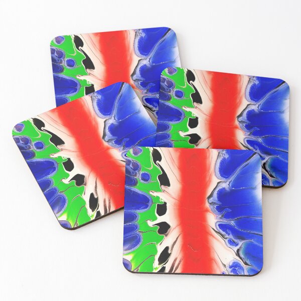 Item preview, Psych abstract acrylic painting on canvas designed and sold by Color Splash Gallery.