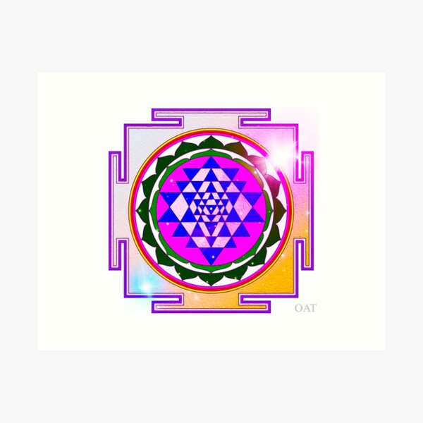 Item preview, The Wish Granter - Sri Yantra designed and sold by Olivia  Tatara.
