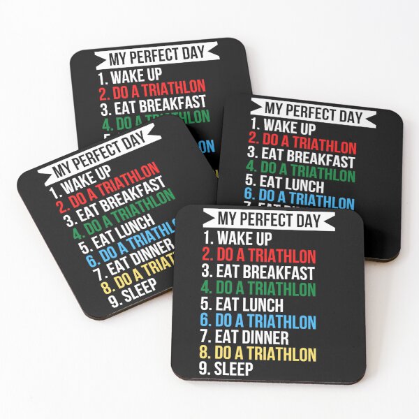 Item preview, My Perfect Day Do A Triathlon designed and sold by Sonatablue.