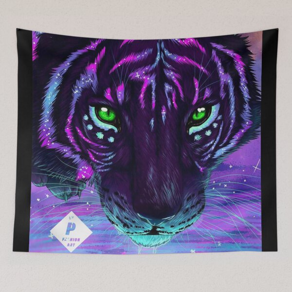Item preview, "Purple Tiger"- by P FashionArt designed and sold by BK-Fishing.
