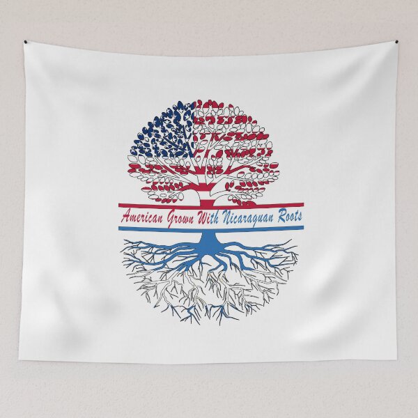 Item preview, Happy American Heritage Day American Grown With Nicaraguan Roots,gift idea for holiday,family,friend,granpa,grandma designed and sold by Mac Store.