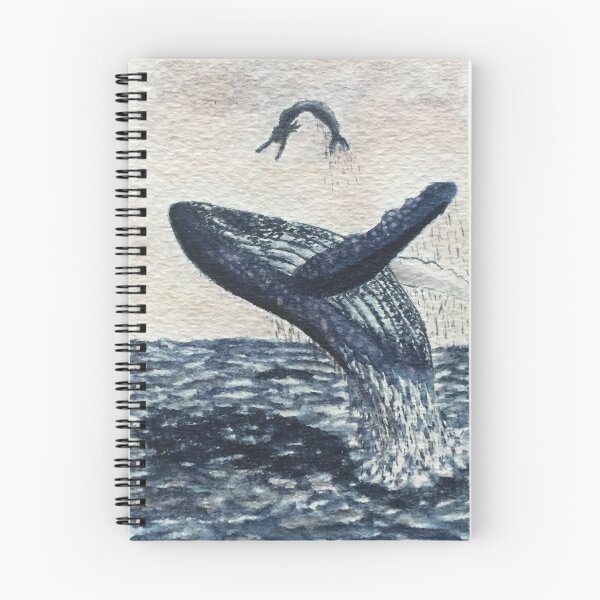 Item preview, The Mermaid and the Whale watercolour painting designed and sold by tifft.