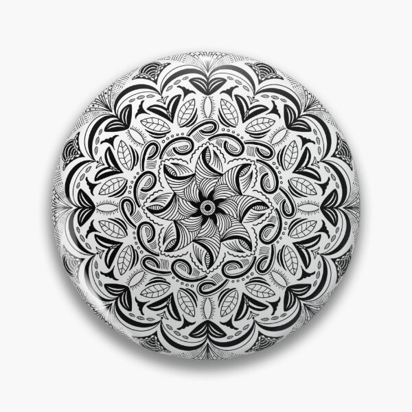 Item preview, Black and White Mandala designed and sold by Shelley Winters.