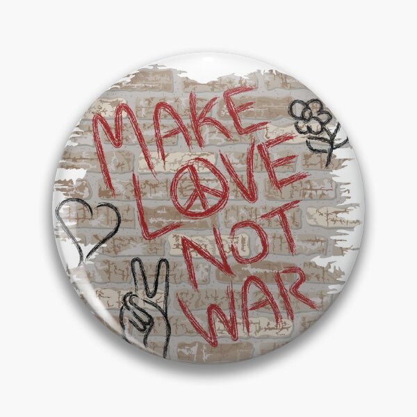 Item preview, Make Love Not War designed and sold by Lisann.