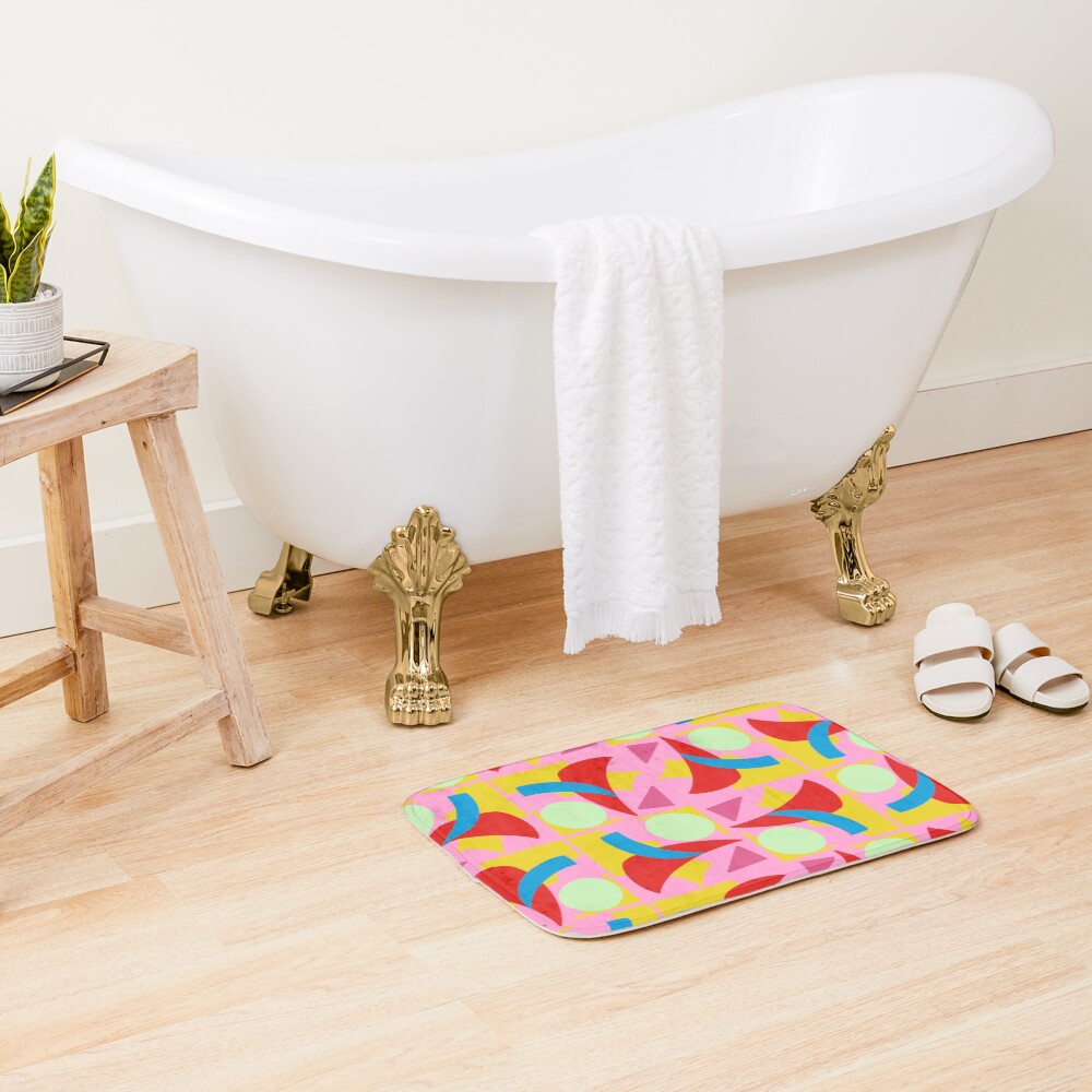Item preview, Bath Mat designed and sold by patchwerrrk.