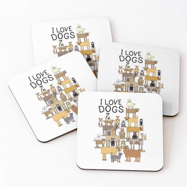 Item preview, I Love Dogs designed and sold by Lisann.