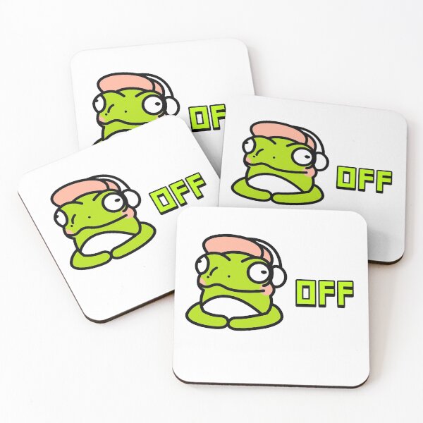 Item preview, Frog Says Social Distancing in Progress, So Please Frog Off - Funny  designed and sold by CrazyBichAsian.