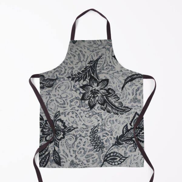 Item preview, Ultimate Grey Textured Batik Floral designed and sold by Leslie Rogers Todder.