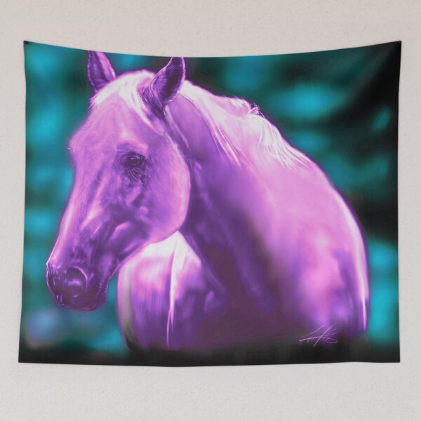 Item preview, The Glowing Horse Dream designed and sold by bolodojo.