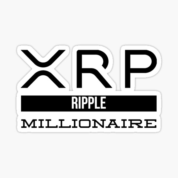 Item preview, XRP Crypto Millionaire designed and sold by BtcSweatshirts.