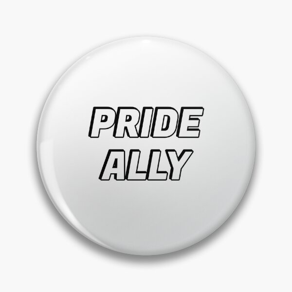 Item preview, Pride Allyship PRIDE ALLY designed and sold by Inspirationmotivation.