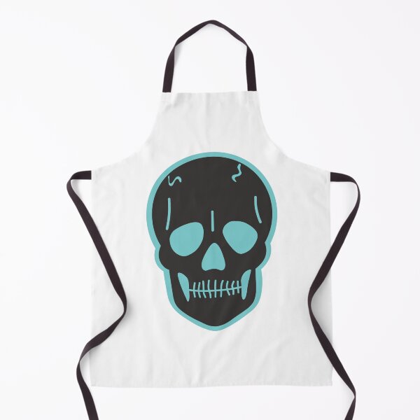 Item preview, blue skull designed and sold by mollsdesignss.