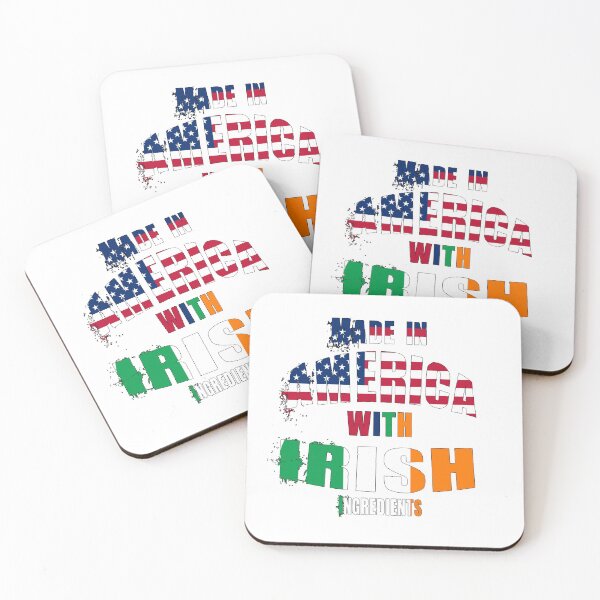 Item preview, Happy American Heritage Day Made in America with Irish Ingredients,gift idea for holiday,family,friend,granpa,grandma designed and sold by Mac Store.