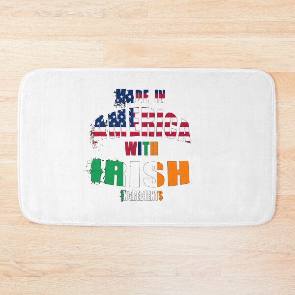 Item preview, Happy American Heritage Day Made in America with Irish Ingredients,gift idea for holiday,family,friend,granpa,grandma designed and sold by Mac Store.
