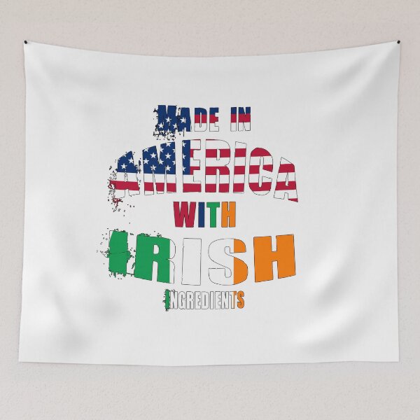 Item preview, Happy American Heritage Day Made in America with Irish Ingredients,gift idea for holiday,family,friend,granpa,grandma designed and sold by Mac Store.