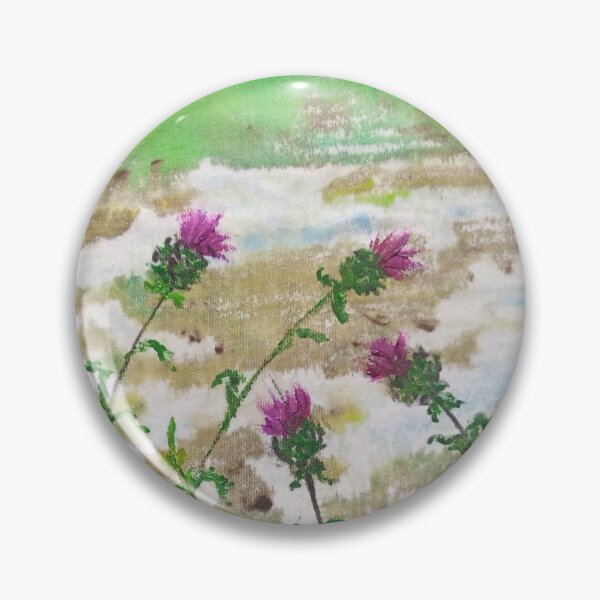 Item preview, Thistle, flowers, meadow, Scottish emblems  designed and sold by NessArtByEwa.