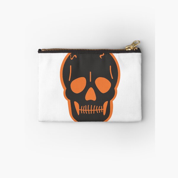 Item preview, orange skull designed and sold by mollsdesignss.