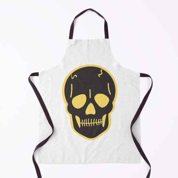 Item preview, yellow skull designed and sold by mollsdesignss.
