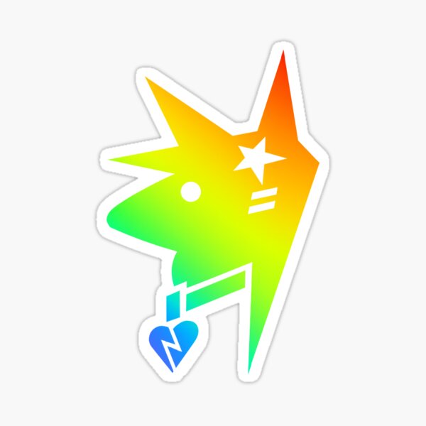 Rainbow Sparkledog Sticker
