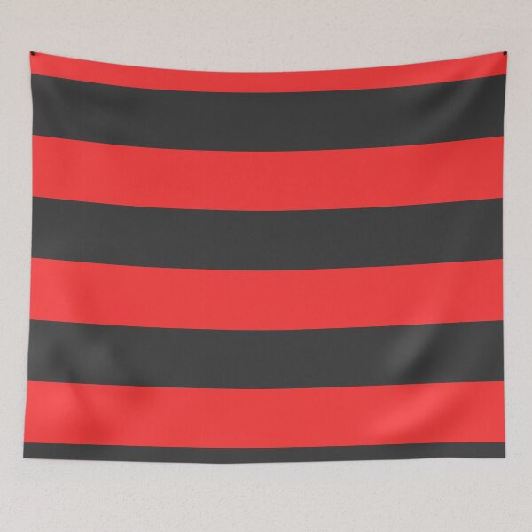 Item preview, Red and Black Horizontal stripes designed and sold by birdo-art.