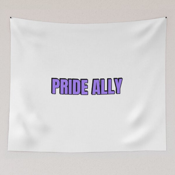 Item preview, Pride Allyship PRIDE ALLY purple designed and sold by Inspirationmotivation.