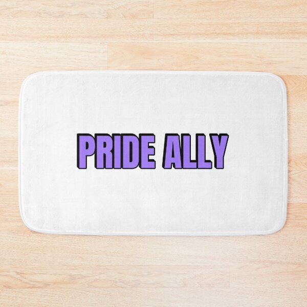 Item preview, Pride Allyship PRIDE ALLY purple designed and sold by Inspirationmotivation.