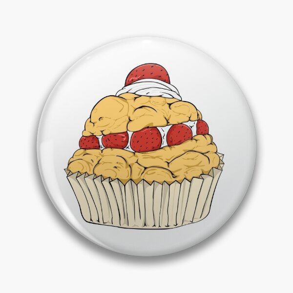 Item preview, Strawberry cream puffs designed and sold by Theyuistation.