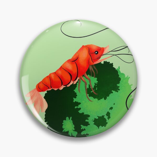 Item preview, Shrimp Moss Ball designed and sold by RainvaleDesign.