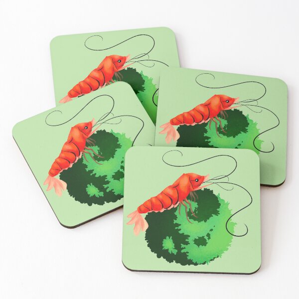 Item preview, Shrimp Moss Ball designed and sold by RainvaleDesign.