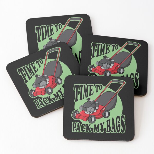 Item preview, Funny Lawn Mower Grass Cutting and Bagging designed and sold by Huhnerdieb Apparel.