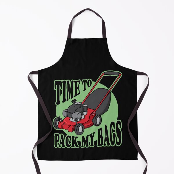 Item preview, Funny Lawn Mower Grass Cutting and Bagging designed and sold by Huhnerdieb Apparel.