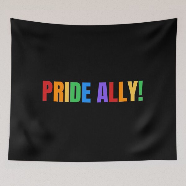 Item preview, Pride Allyship PRIDE ALLY  designed and sold by Inspirationmotivation.