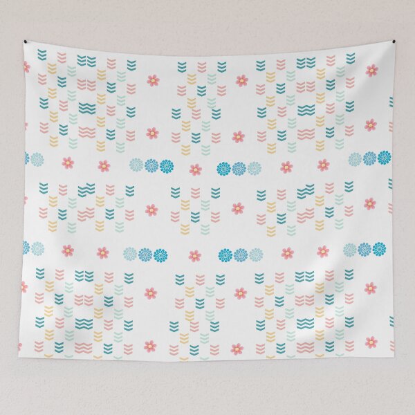 Item preview, PINK & BLUE PATTERN designed and sold by SarikaPal.