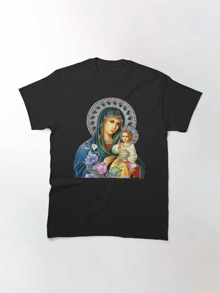 Disover The Mother of God; Virgin Mary T-Shirt