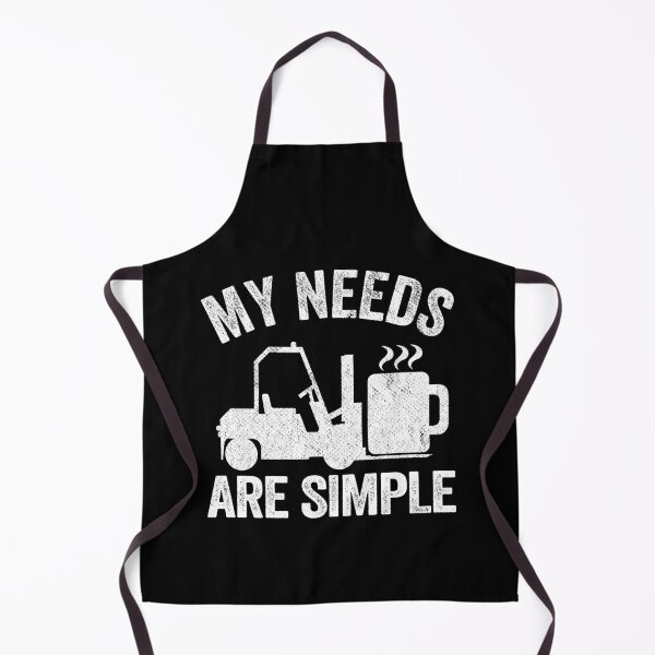 Item preview, My Needs Are Simple Coffee Forklift Operator Gift Warehouse designed and sold by Stronzi.