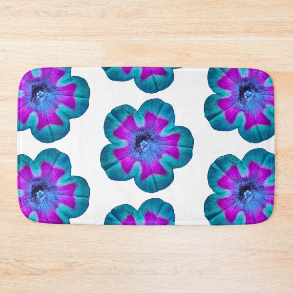 Item preview, Textured teal filtered flower photographic image designed and sold by AustaArt.