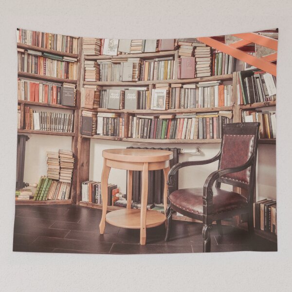 Item preview, Book Nook Under the Stairs designed and sold by SquishStitches.