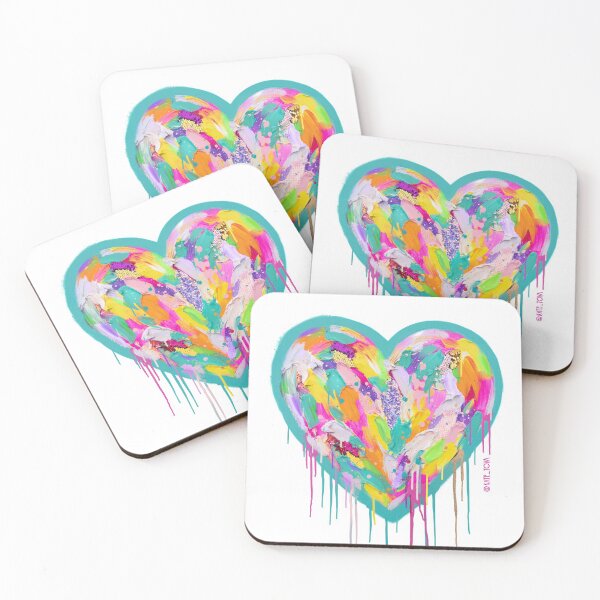 Item preview, Teal Street Heart designed and sold by katetova.