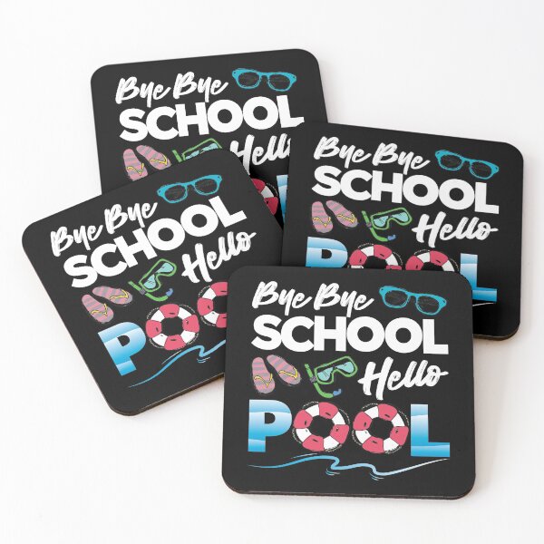 Item preview, Bye Bye School Hello Pool Party Summer Sunglasses Student designed and sold by Aleodor.