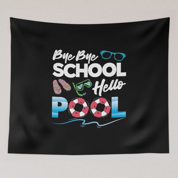 Item preview, Bye Bye School Hello Pool Party Summer Sunglasses Student designed and sold by Aleodor.