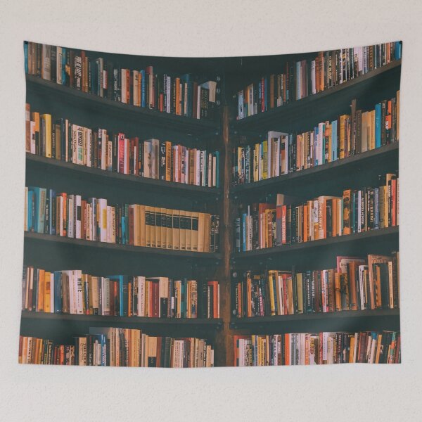 Item preview, Corner Of Bookcases designed and sold by SquishStitches.