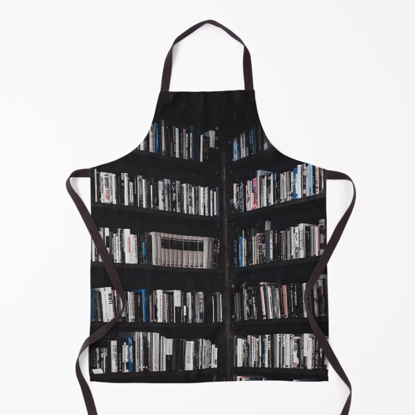 Item preview, Corner Of Bookcases in Black and Blue designed and sold by SquishStitches.