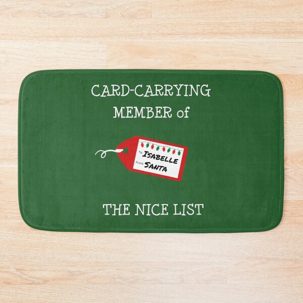Item preview, ISABELLE -Card-Carrying Member of The Nice List designed and sold by IzzyDee-Designs.