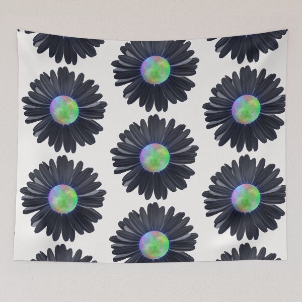 Item preview, Neon Filtered Daisy flower photographic image designed and sold by AustaArt.