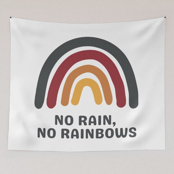 Item preview, No Rain, No Rainbows designed and sold by Everythingafter.