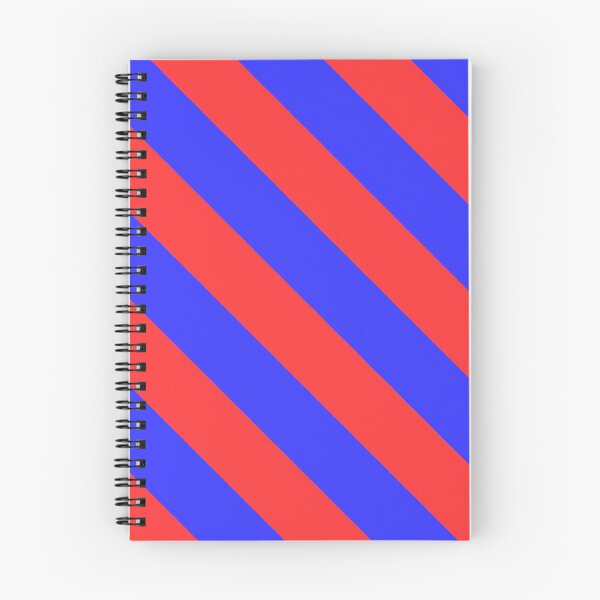 Item preview, Red and Blue Diagonal stripes  designed and sold by birdo-art.