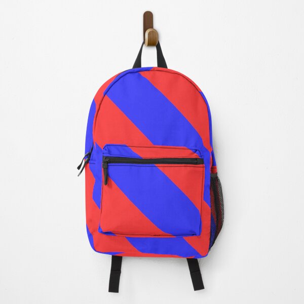 Item preview, Red and Blue Diagonal stripes designed and sold by birdo-art.