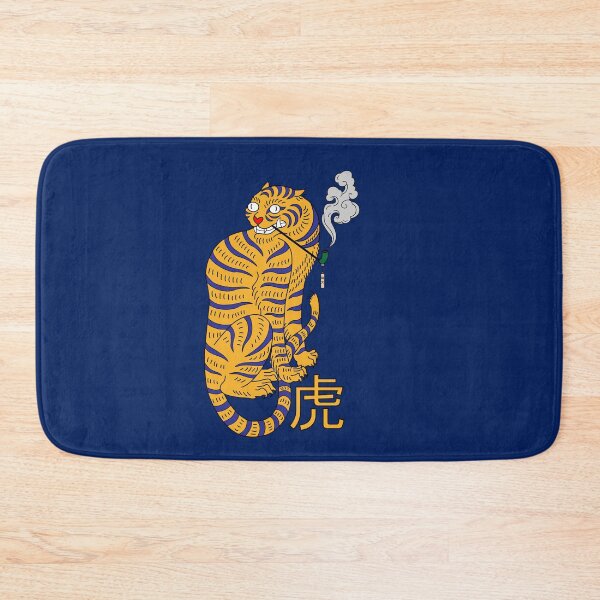 Item preview, a wise japanese tiger smokes 虎  designed and sold by jamal el annague.