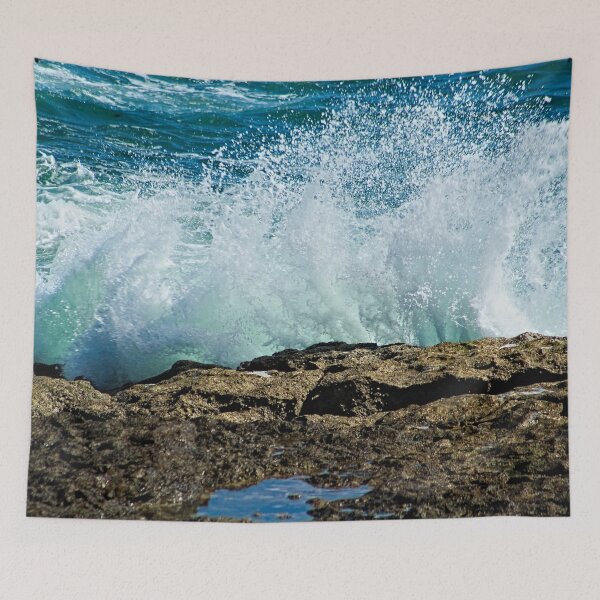 Item preview, Rocky Seashore Waves Seascape 9 designed and sold by worldways.